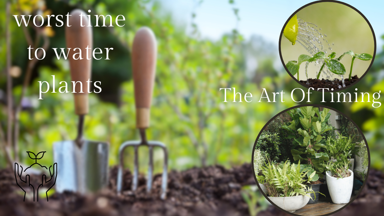 Gardening Essentials: Recognizing the worst time to water plants