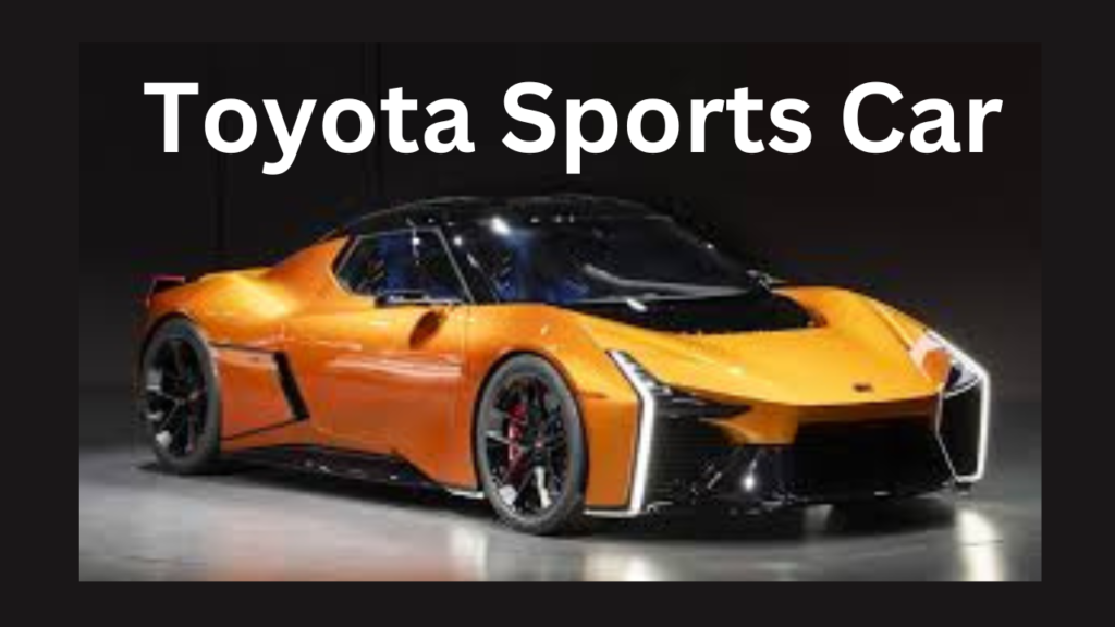 Toyota sports car